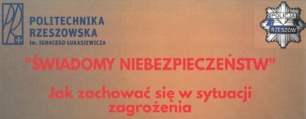 Grafika - "Świadomy niebezpieczeństw" Jak zachować się w sytuacji zagrożenia