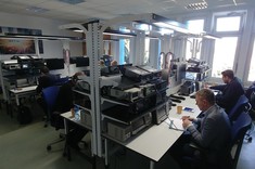 Uczestnicy podczas warsztatów,