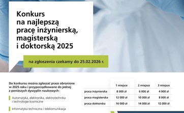 Plakat promujący konkurs.