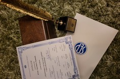 Dyplom dla dr. inż. Kazimierza Kamudy,