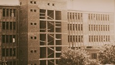 Construction of the current main Faculty building