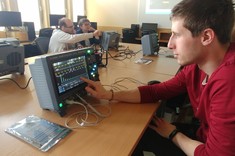 Pracownicy WEiI podczas warsztatów.