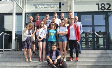 Wizyta studyjna w Fachhochschule Südwestfalen, Niemcy