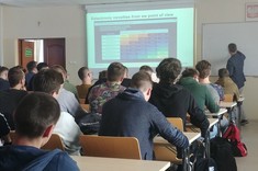 Studenci WEiI na wykładzie