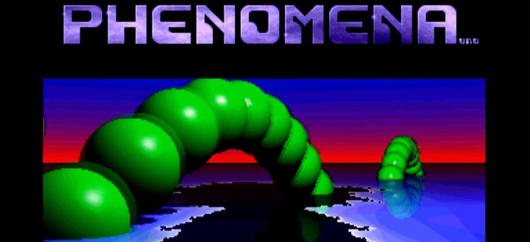 screenshot z dema “Enigma” grupy Phenomena (1991)