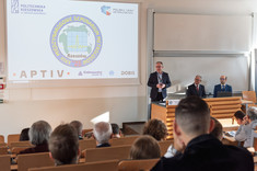 Dyrektor APTIV R. Stój Sponsor Główny MSM'25 podczas otwarcia,
