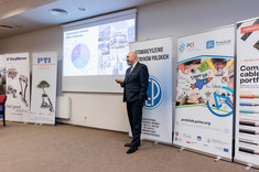 Wystąpienie jednego z uczestników.