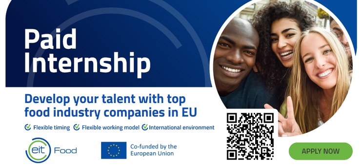 Baner promujący staż