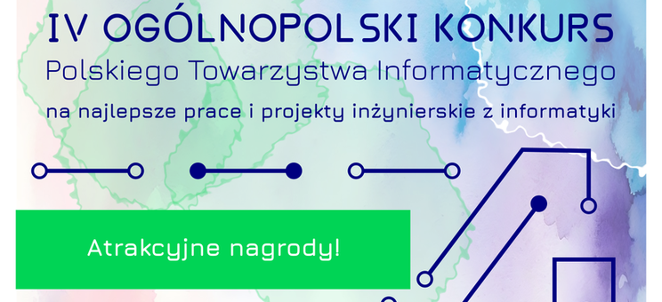 Plakat promujący konkurs