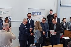 Wręczenie nagród laureatom Olimpiady Informatycznej oraz Konkursu.