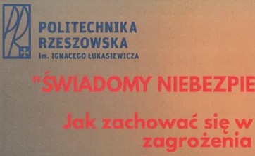 Grafika - "Świadomy niebezpieczeństw" Jak zachować się w sytuacji zagrożenia