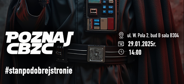 Plakat informujący o spotkaniu