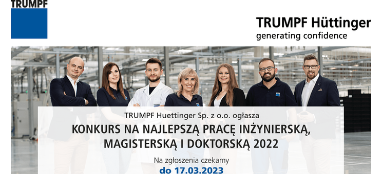 Plakat promujący konkurs