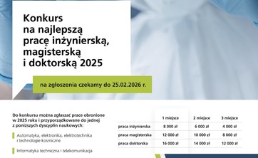 Plakat promujący konkurs