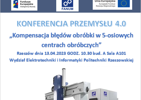 Plakat informujący o konferencji