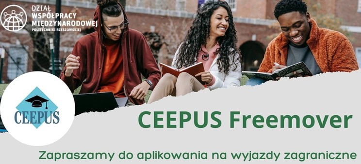 Plakat promujący program CEEPUS Freemover.