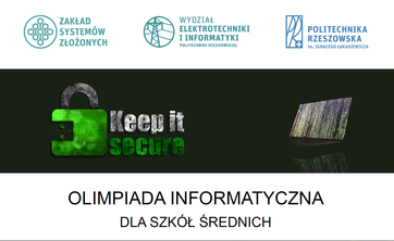 Baner promujący olimpiadę.