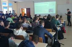 Studenci WEiI na wykładzie